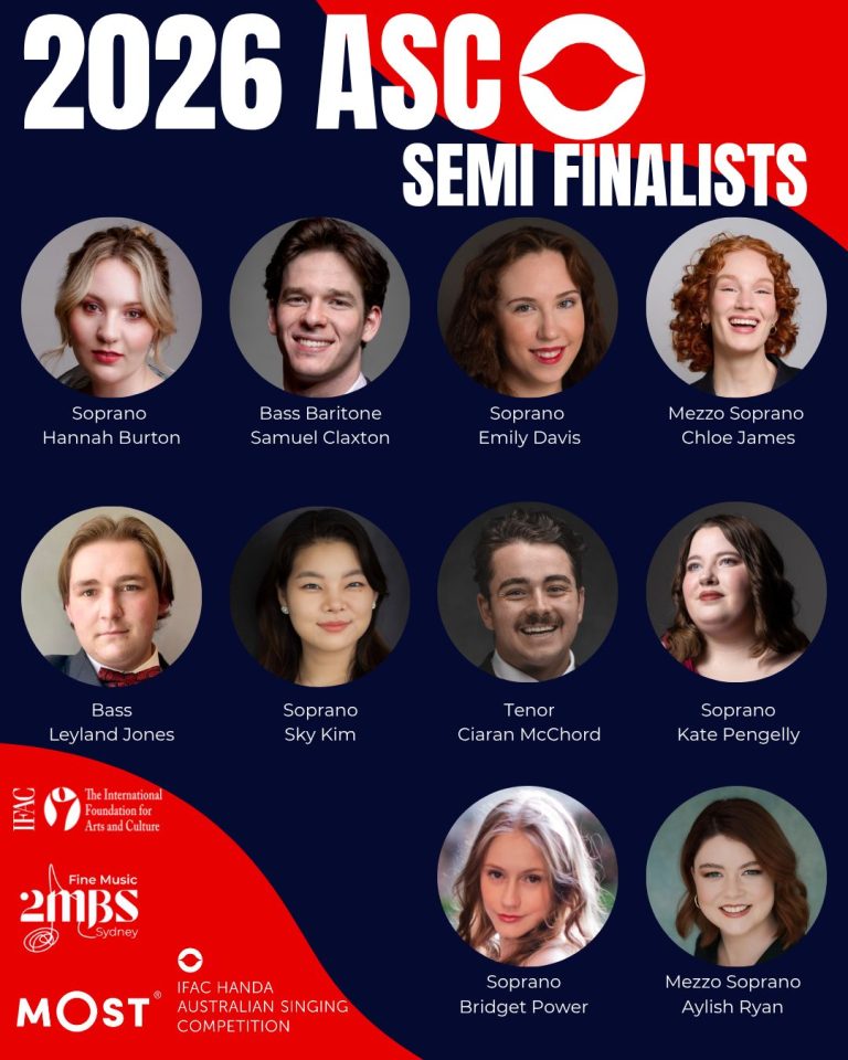 IFAC Handa Australian Singing Competition Semi-finalists