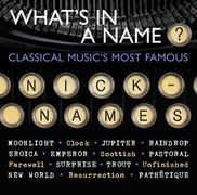 What’s in a name? Nicknamed music on CD