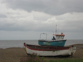 1Aldeburgh beach - seagulls, cloud and cold waves. Utterly bleakJULY2011 008