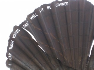2Britten memorial sculpture by Maggi Hambling on the beach at Thorpeness JULY2011 002