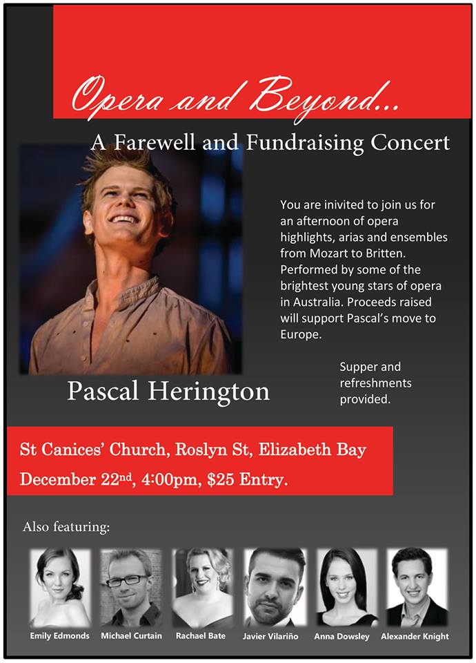 Pascal Herington’s Farewell Concert