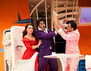 Emma Matthews as Fiorilla, Paolo Bordogna as Selim & Luciano Botelho as Narciso.