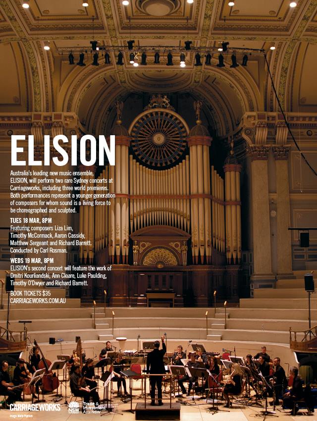 Three World Premieres From ELISION