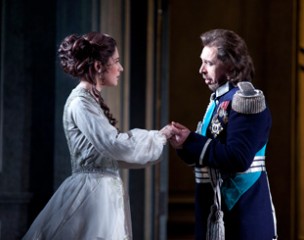 Nicole Car as Tatyana & Konstantin Gorny as Gremin. 