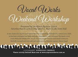 A Weekend Vocal Workshop