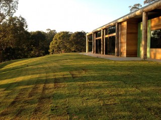 The new Windsong Pavilion. Image by Bill Caldicott, courtesy Four Winds Festival