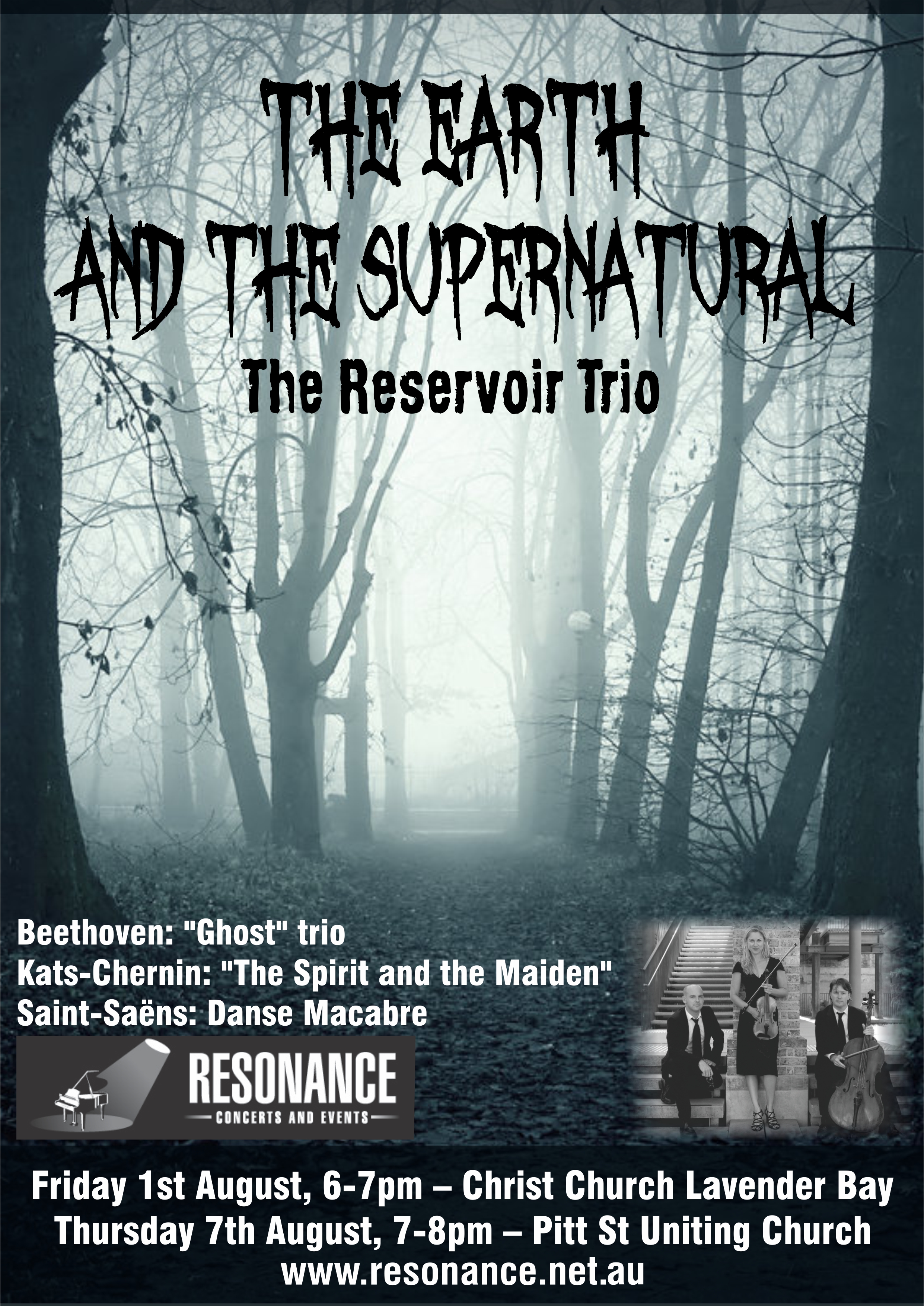Supernatural Sounds from The Reservoir Trio