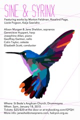 Sine & Syrinx 2015