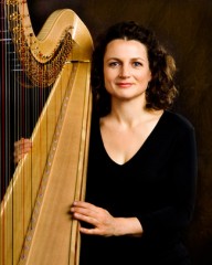 Harpist Alice Giles