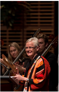 Anne Boyd receives the 2014 Bernard Heinze Award