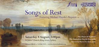 Songs Of Rest – The Choir Of St James’ With The Australian Haydn Ensemble