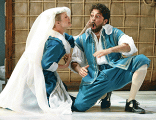 Taryn Fiebig (Susanna) and Paolo Bordogna (Figaro)