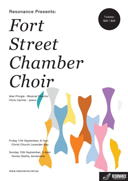 Resonance Presents Fort Street Chamber Choir In Concert