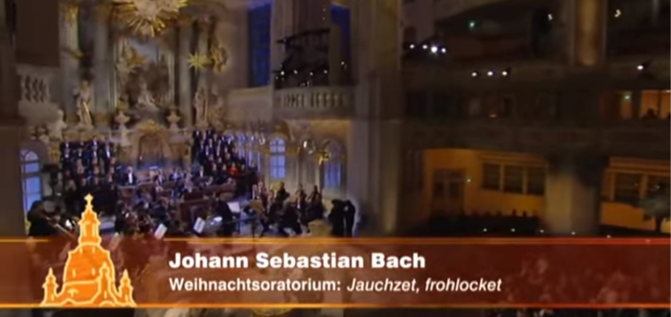 Jauchzet frohlocket from Bach’s Christmas Oratorio
