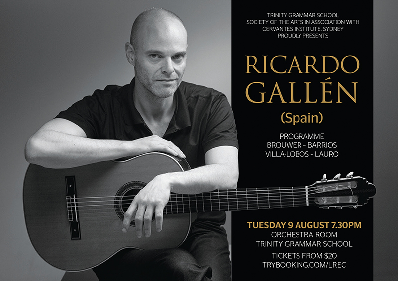 Ricardo Gallén – Latin American Guitar Music Recital