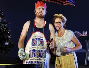 David Parkin as Ken Mason and Rebecca Currier as Eileen Mason