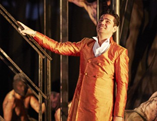 Saimir Pirgu as Shepherd in Opera Australia’s King Roger. Photo credit: Keith Saunders