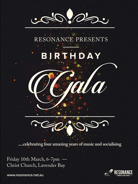 Resonance Presents A Birthday Gala