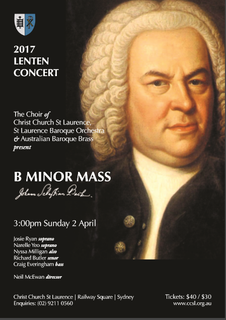 Choir Of Christ Church St Laurence Presents JS Bach’s Mass In B Minor