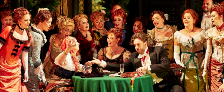 Opera Australia Reveals The Mysteries Of La Traviata Scene Change In Open Curtain Performance