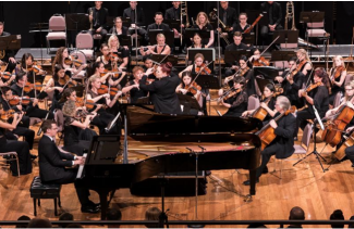 Pianist Benjamin Kopp with the Metropolitan Orchestra