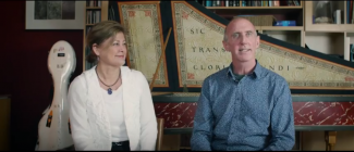 The Marais Project's Jenifer Eriksson with composer Paul Cutlan