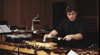 Percussionist David Lockeridge