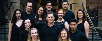 Choir of St James' with director Warren Trevelyan-Jones