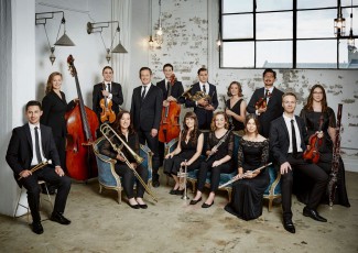 The 2018 SSO Fellows with Artistic Director Roger Benedict