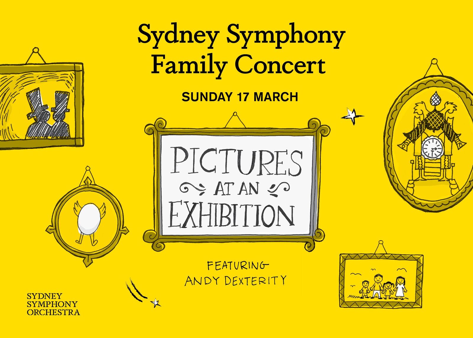 Sydney Symphony Family Concert Opener Presents Pictures At An Exhibition In Music And Mime