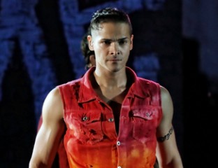 Waldemar Quinones-Villanueva as Bernardo in Opera Australia's 2019 Handa Opera on Sydney Harbour — West Side Story. Photo credit: Prudence Upton