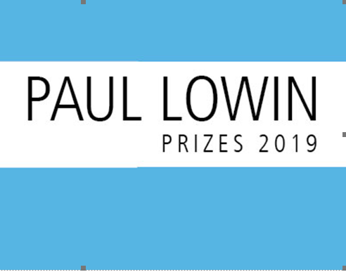 Applications Open For 2019 Paul Lowin Prizes