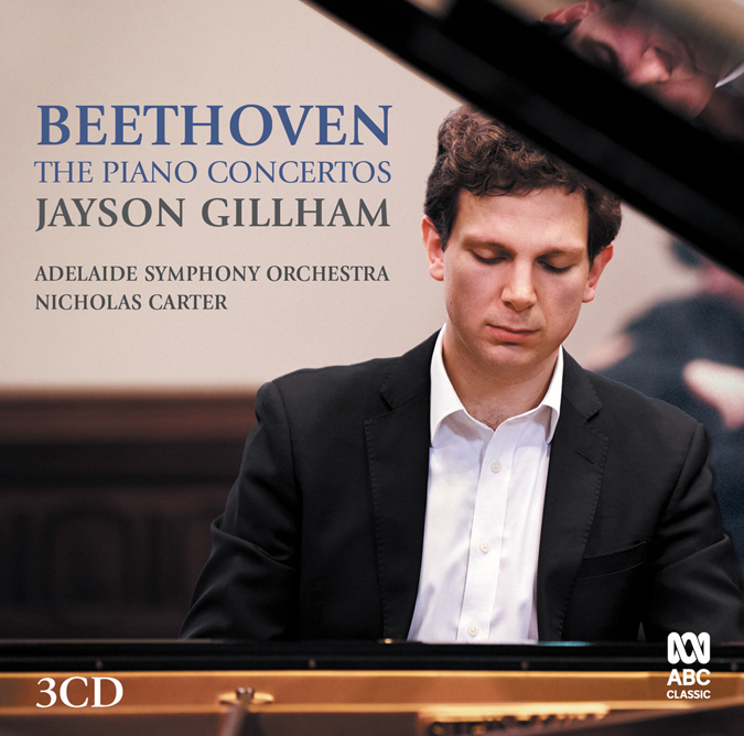 Jayson Gillham Plays Beethoven Piano Concertos On New ABC Classic 3 CD Set