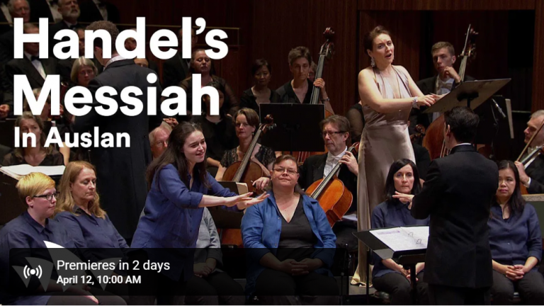 Easter Viewing: Messiah From The Sydney Opera House