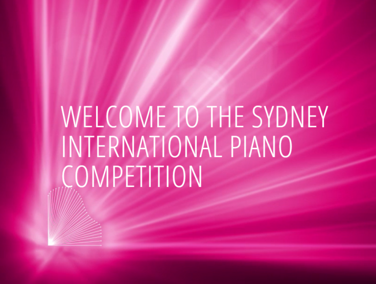 Sydney International Piano Competition 2021 Bookings Open