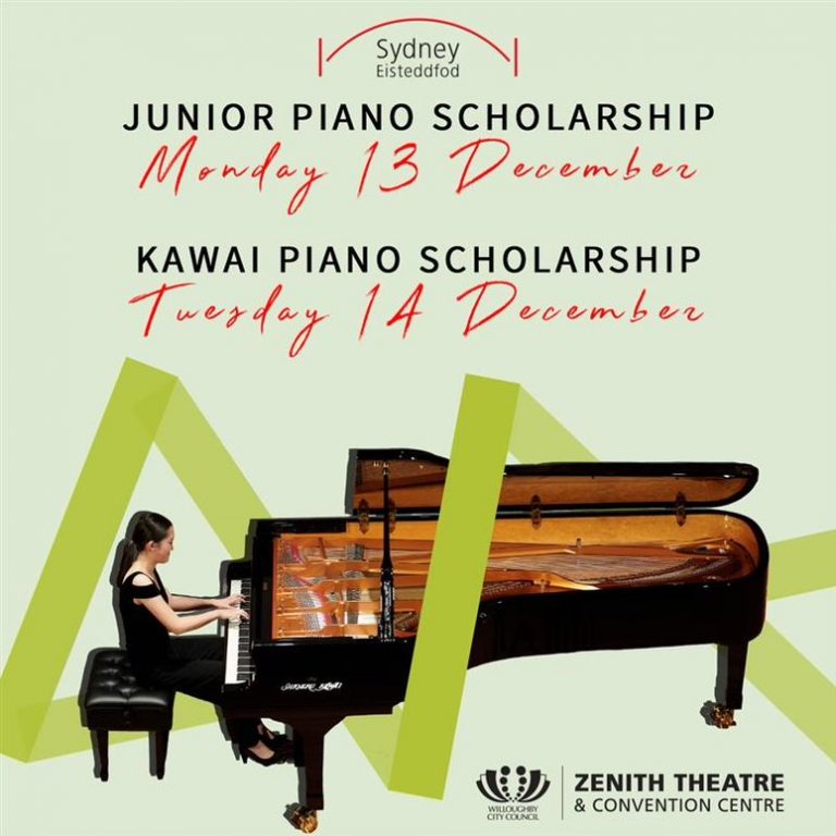 Sydney Eisteddfod Junior Piano Scholarship Live