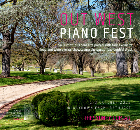 ‘Out West Piano Fest’ Inaugural October Festival Of Piano In Bathurst