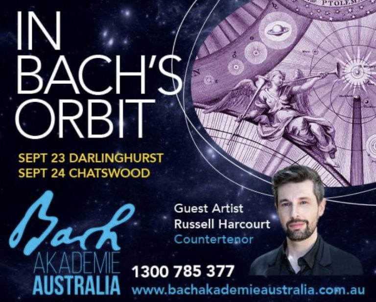 Bach Akademie Australia In Bach’s Orbit